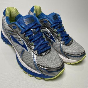 Brooks GTS 15 Running Shoes Blue Silver 1201742A179 Women’s Size 7 Narrow (2A)